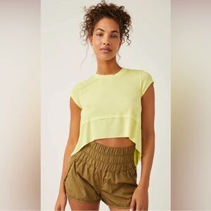 Neon Yellow/Green FP Movement Tee